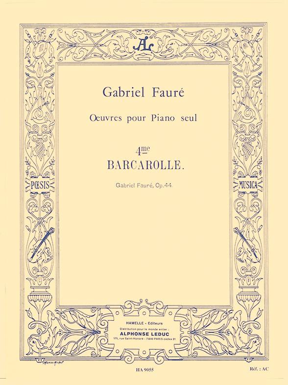 Barcarolle no.4, Op.44