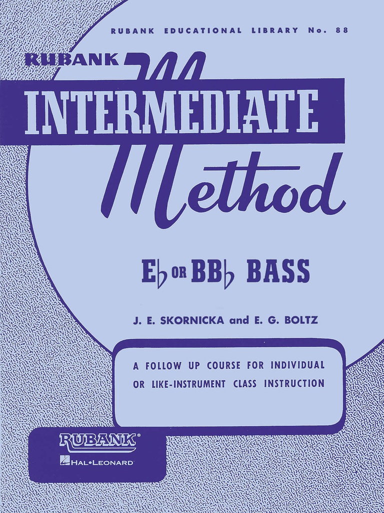 Intermediate Method for Eb or Bb Bass