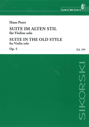 Suite im alten Stil, Op.5