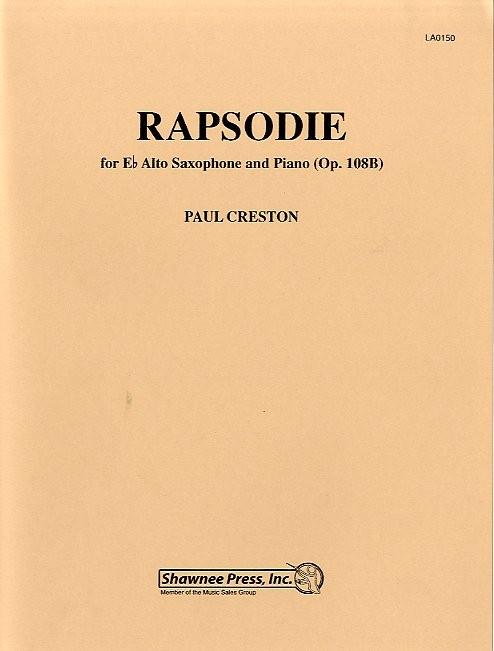 Rhapsodie for alto sax and piano, Op.108b