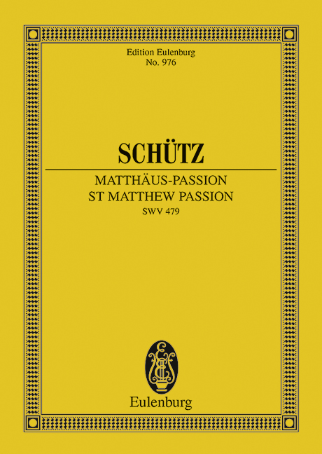 Matthaus Passion (Study score)