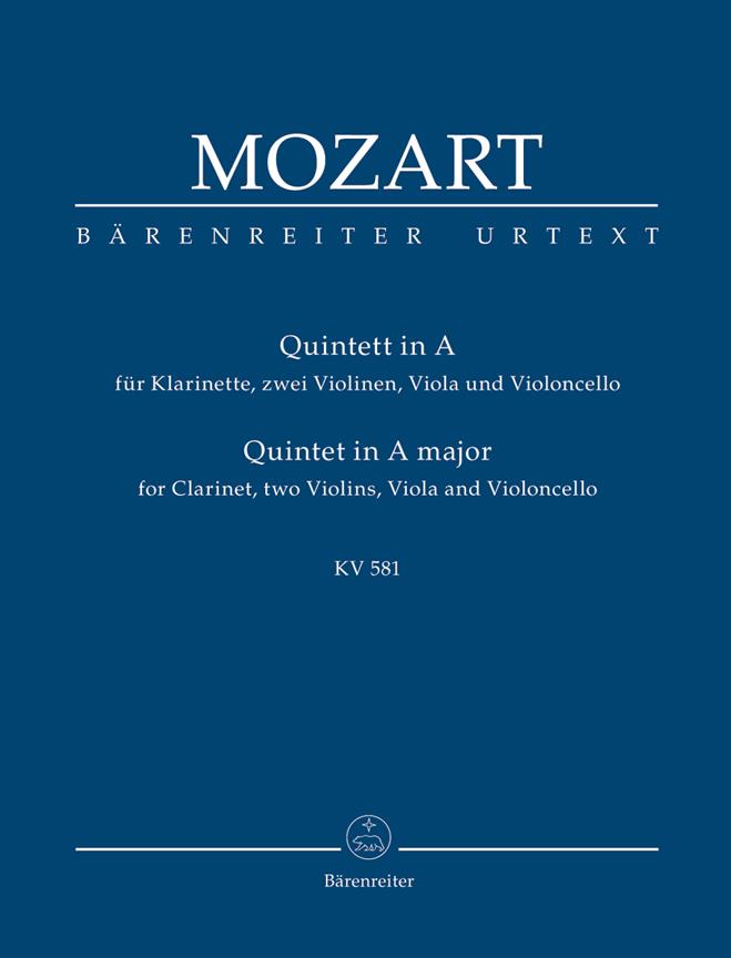 Quintett A major, KV.581 (Taschenpartitur)