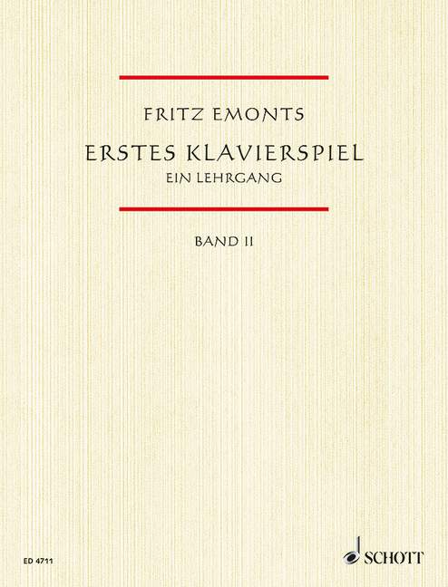 Erstes Klavierspiel - Band 2