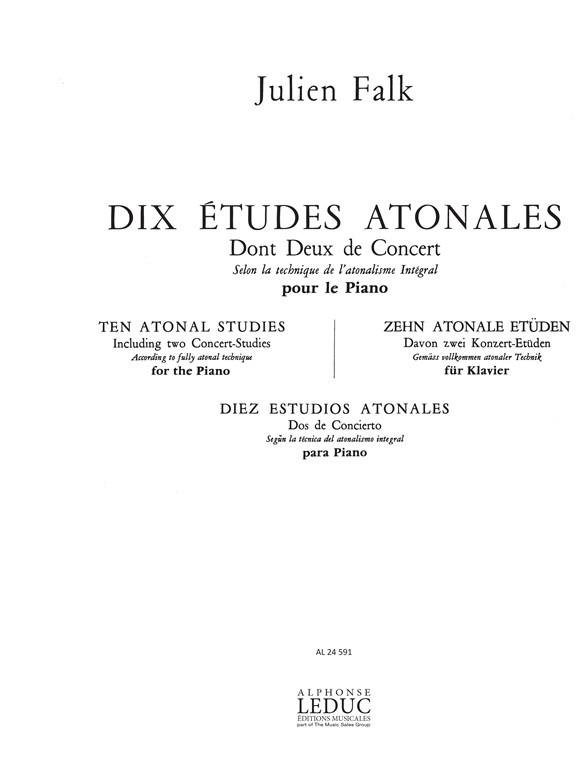 10 Etudes Atonales