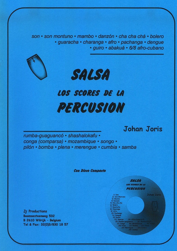 Salsa/Los Scores de la Percusion (Espagnol)