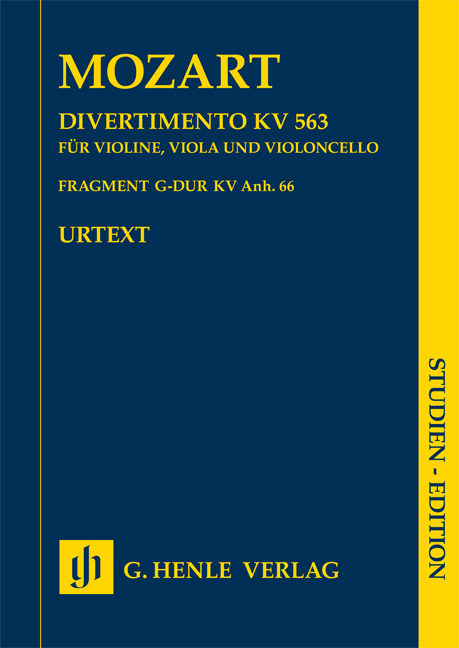 Divertimento, KV.563 (Study score)