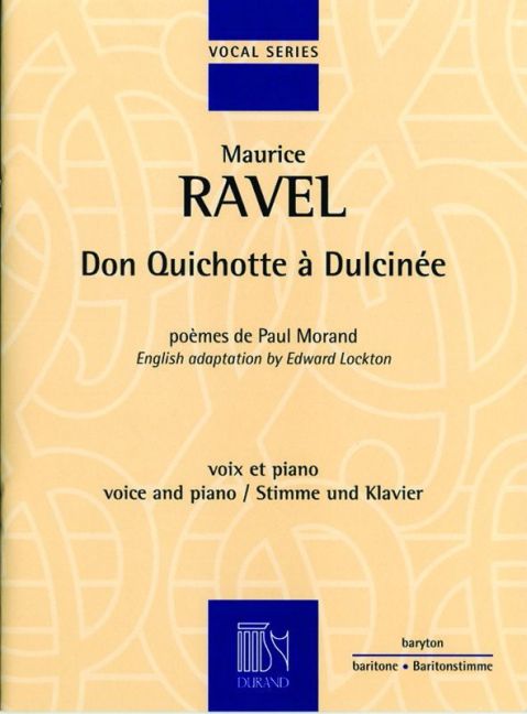 Don Quichotte à Dulcinée (Baryton)