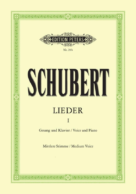 Lieder - Band 1 (Medium voice)