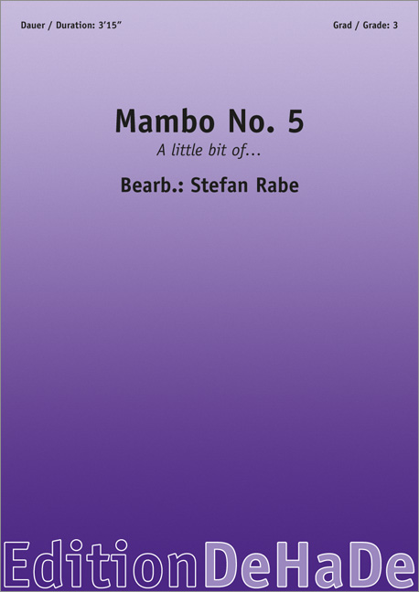 Mambo No.5 (Score & parts)