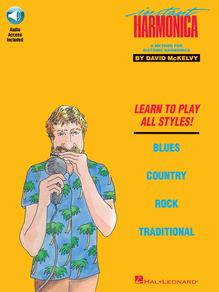 Instant harmonica method (Book & CD)