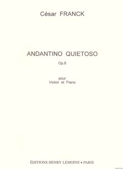 Andantino Quietoso, Op.6