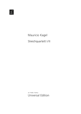 Streichquartett Nr.1 (Partitur)