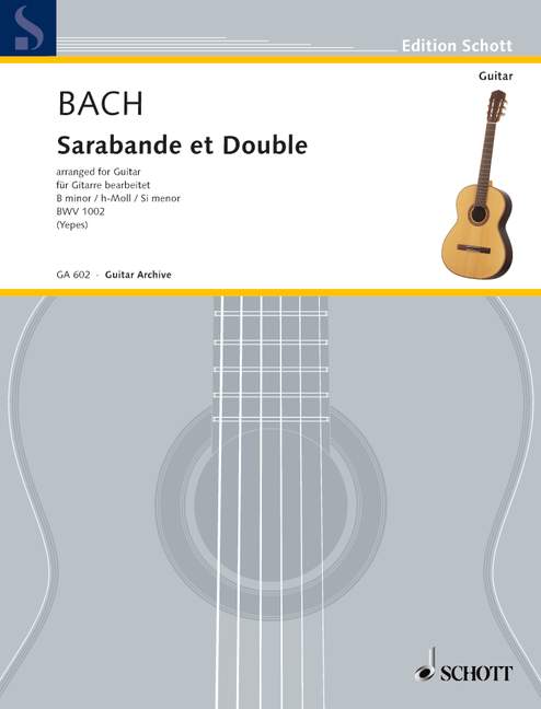 Sarabande et double h-moll, BWV.1002