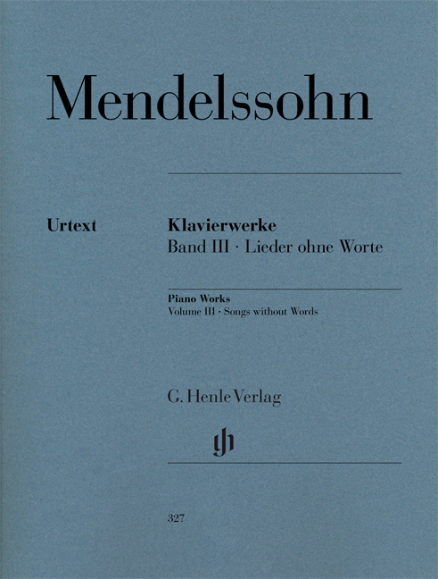 Klavierwerke - Band 3 - Lieder ohne Worte