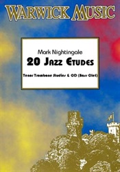 20 Jazz Etudes (Bass clef)