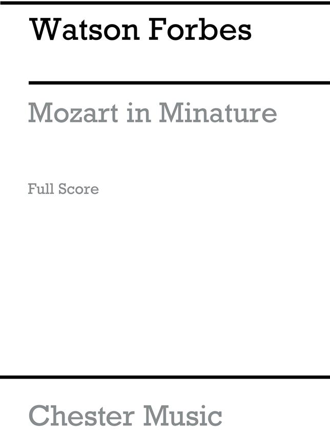 Mozart in miniature (Score)