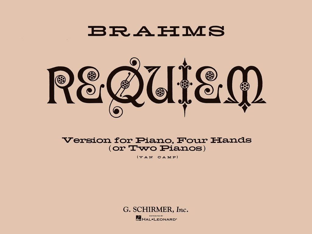 Requiem, Op.45 (Version for piano 4 hands)