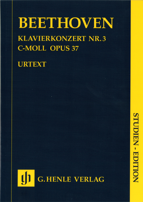 Klavierkonzert Nr.3, Op.37 (Study score)