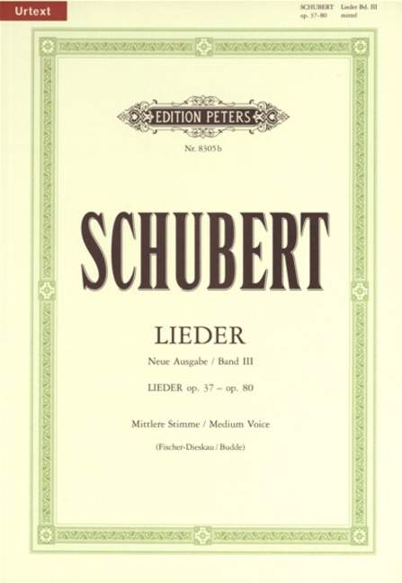 Lieder - Band 3 (Mittlere stimme)