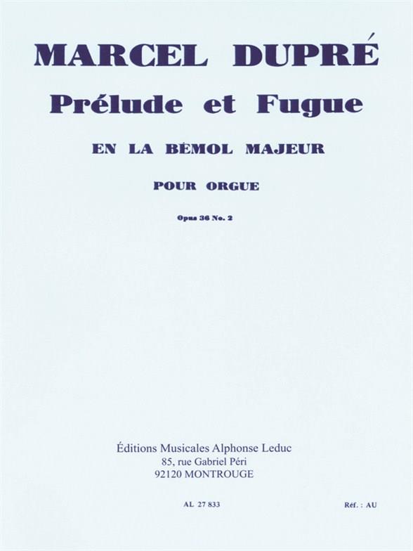 Prélude et fugue, Op.36/2