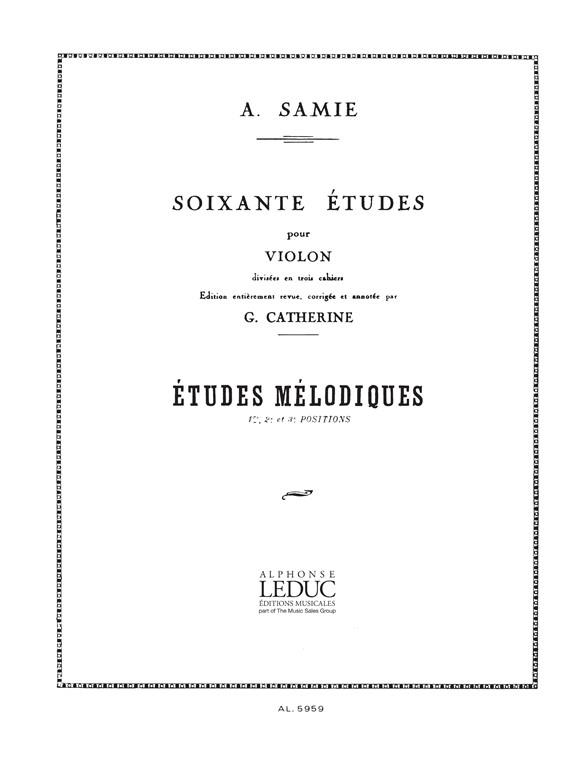 Etudes Mélodiques, Op.33