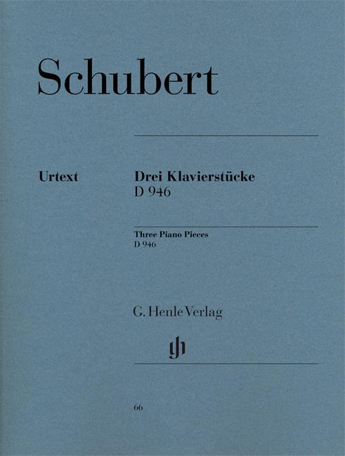 3 Klavierstücke (Impromptus), Op.post. D.946