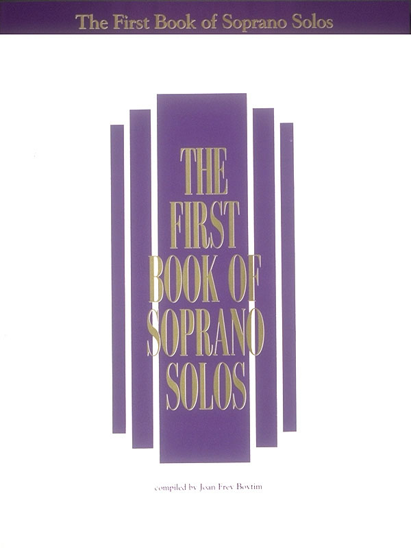 First Book of Soprano Solos -– Vol.1