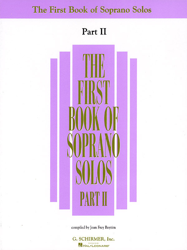 The First Book of Soprano Solos - Part 2