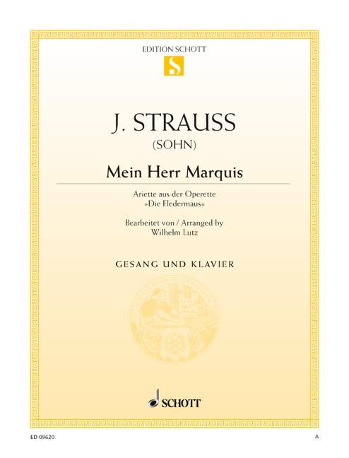 Mein Herr Marquis aus die Fledermaus