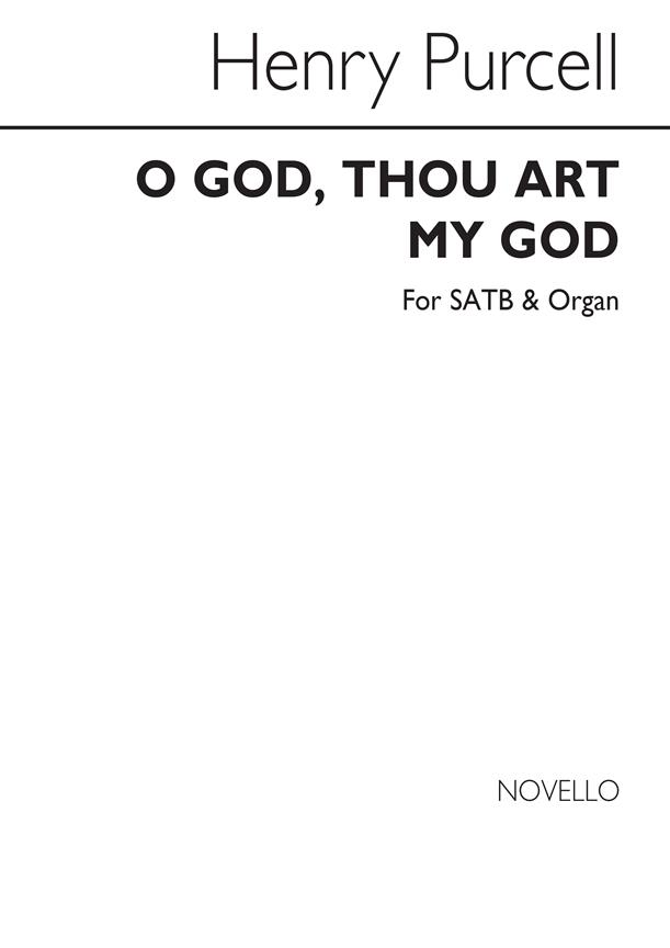 O God, thou art my God