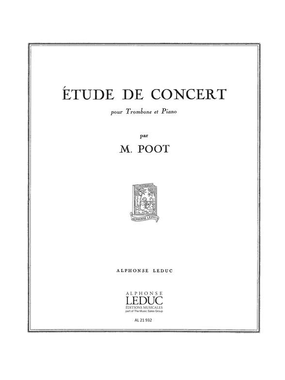 Etude de concert