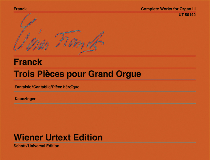 3 Pieces pour grand orgue