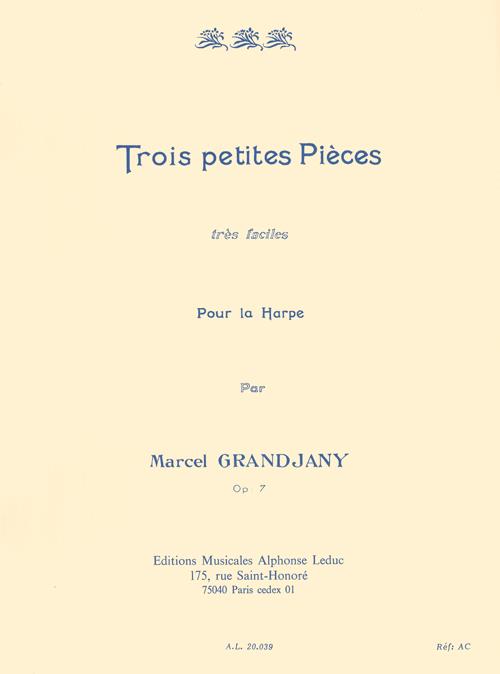 3 Petites Pièces, Op.7