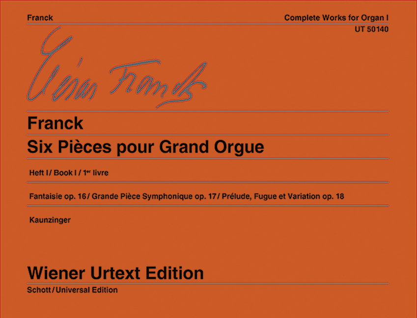 6 Pieces pour grand orgue - 1