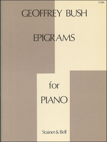 Epigrams (Suite for piano)