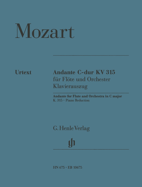 Andante C-dur, KV.315 (Klavierauszug)