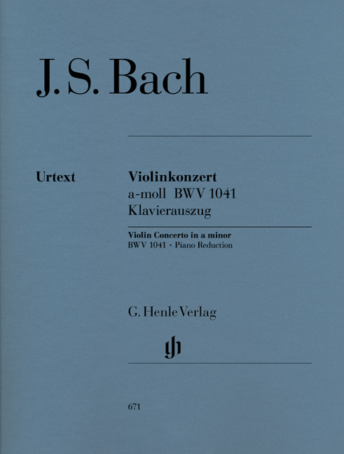 Konzert Nr.1 a-moll, BWV.1041 (HENLE)