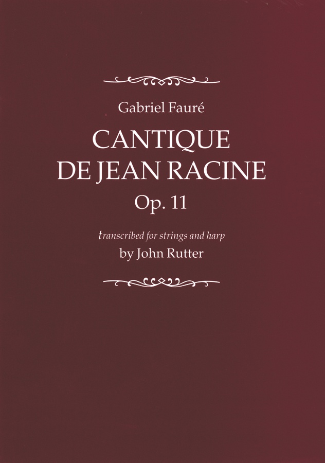 Cantique de Jean Racine (Full score)