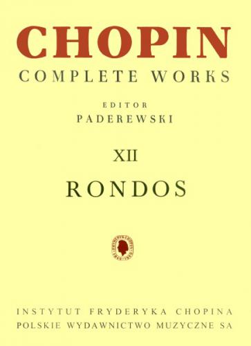 Complete Works - Vol.12 Rondos