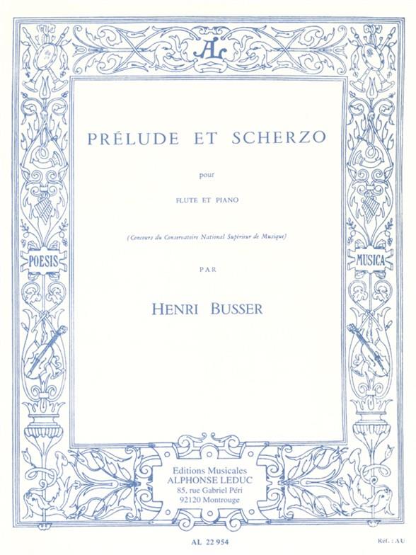 Prélude et scherzo, Op.35