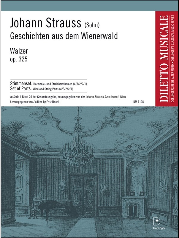 Geschichten aus dem Wienerwald, Op.325 (Set of parts)