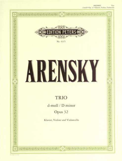 Klaviertrio in d, Op.32