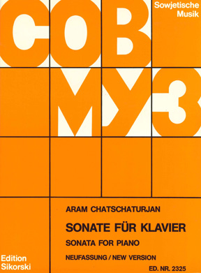 Sonate (1961) Neufassung 1976