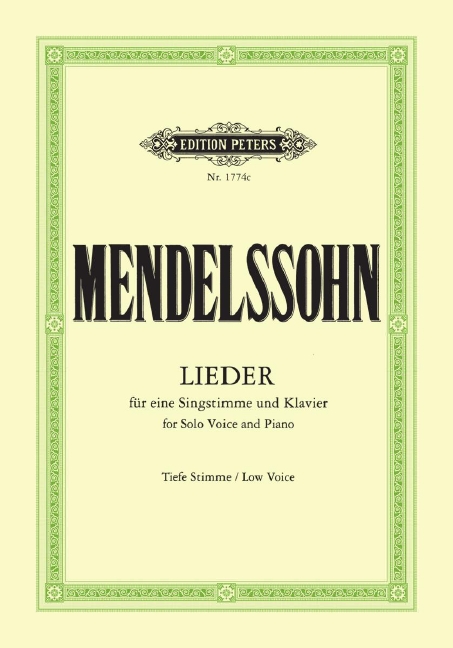 Samtliche Lieder (Tiefe Stimme)