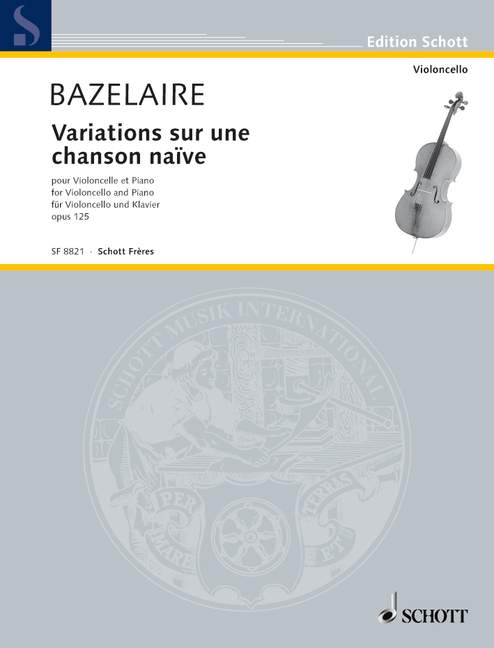 Variations sur une Chanson Naïve, Op.125