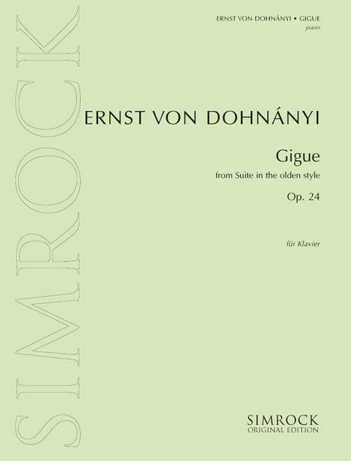 Suite im alten Stil, Op.24 - 6