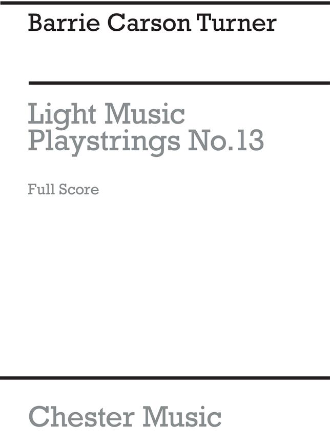 Playstrings Easy - Vol.13: Light music (Score)