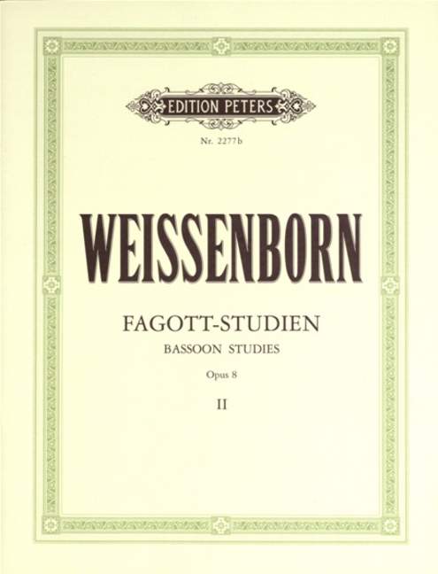 Fagottstudien, Op.8 - Band 2