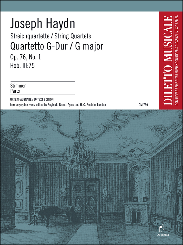 Streichquartett, Op.76/1 (Set of parts)