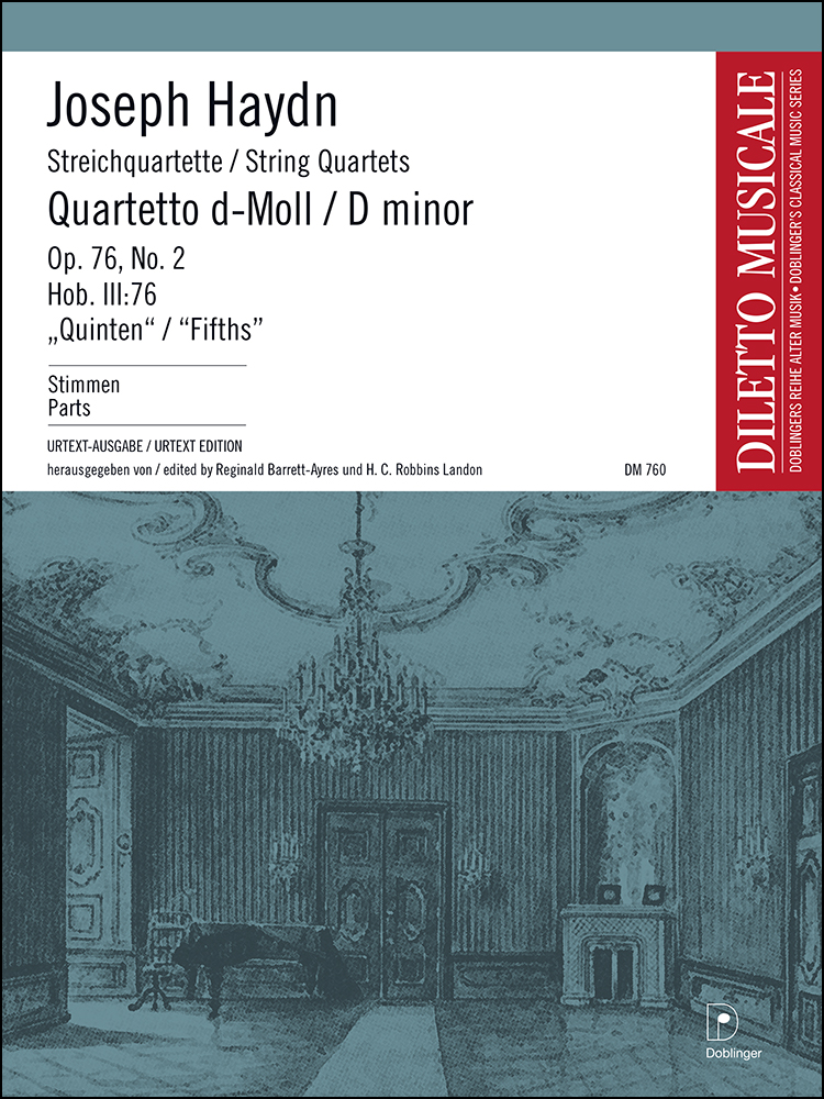 Streichquartett, Op.76/2 (Set of parts)